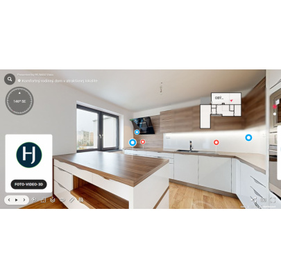 3D prehliadka matterport Bratislava okolie, Žilina okolie