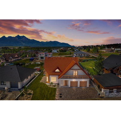 virtual staging / Virtual Twilight  Poprad, Tatry, okolie, celá SR