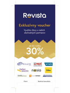 Zľavový poukaz pre zákaznikov realitných kancelárií