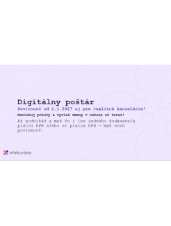 Jednoduchý fakturačný software s Digitálnym poštárom