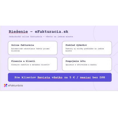 Jednoduchý fakturačný software s Digitálnym poštárom