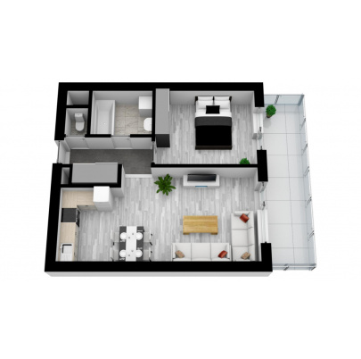 3D Pôdorysy - celé SR